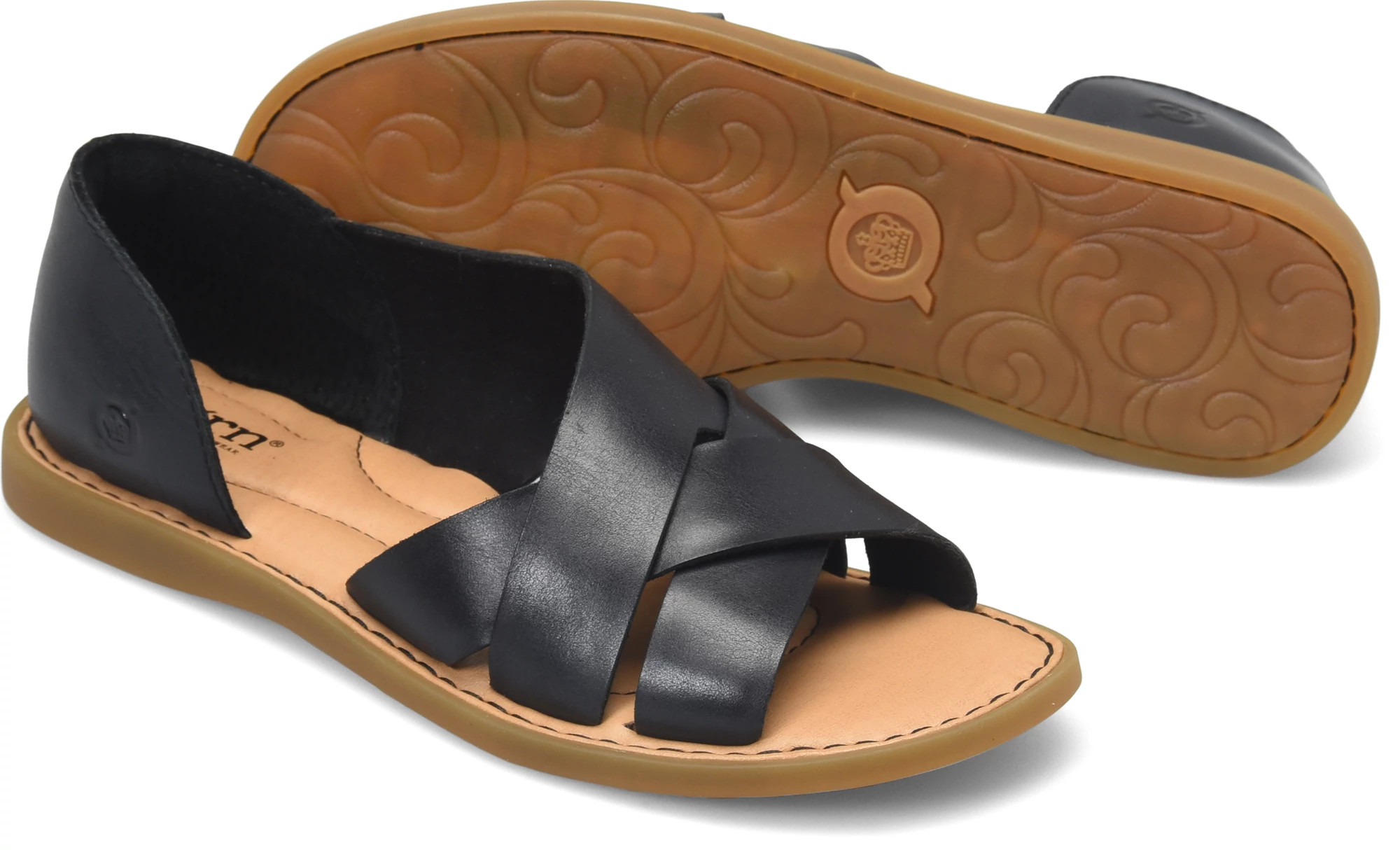 Born awuna platform online slide sandal