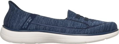 Women's Skechers Slip-Ins On The Go Flex Radiant Dreaming shown in Navy (Blue)