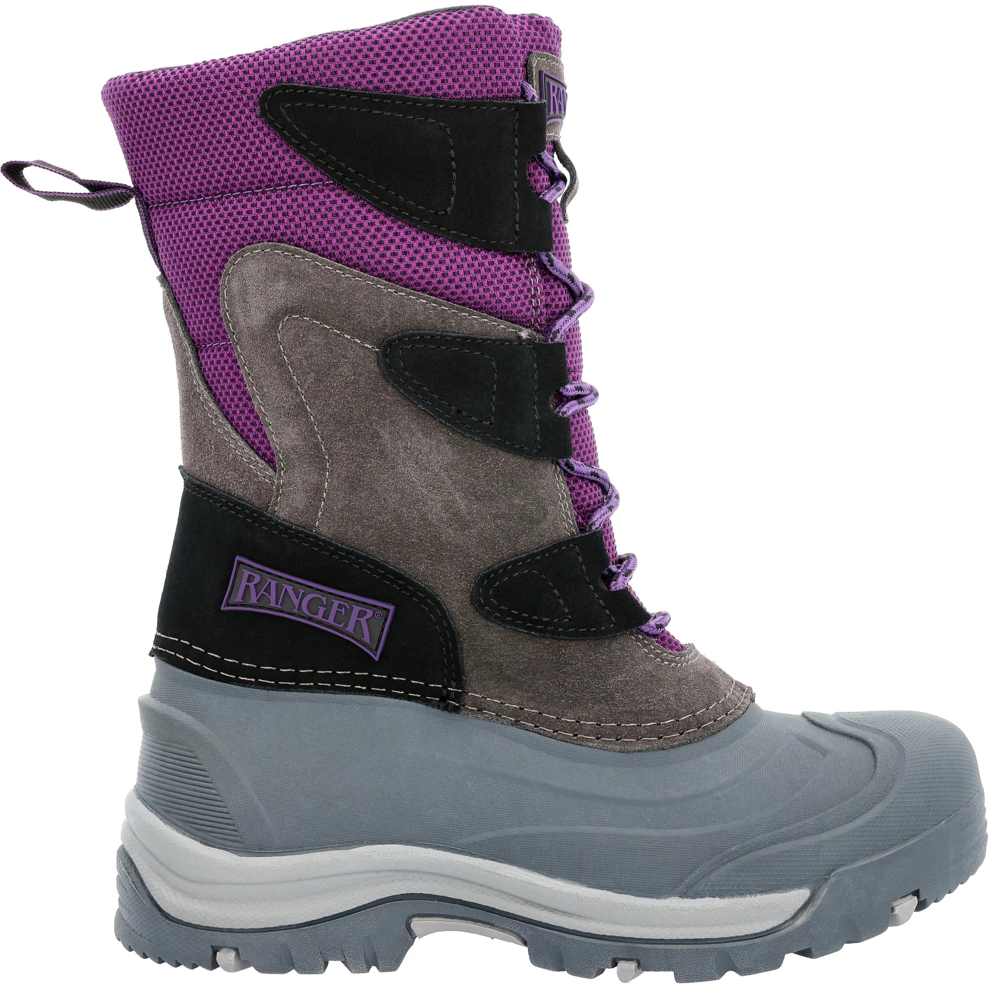 Women's Rocky Ranger Waterproof Torrent shown in Shadow/Acai Purple/Black (Multicolor)