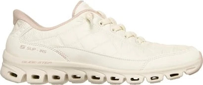 Women's Skechers Slip-Ins Glide Step At Ease shown in Off White (Off White)