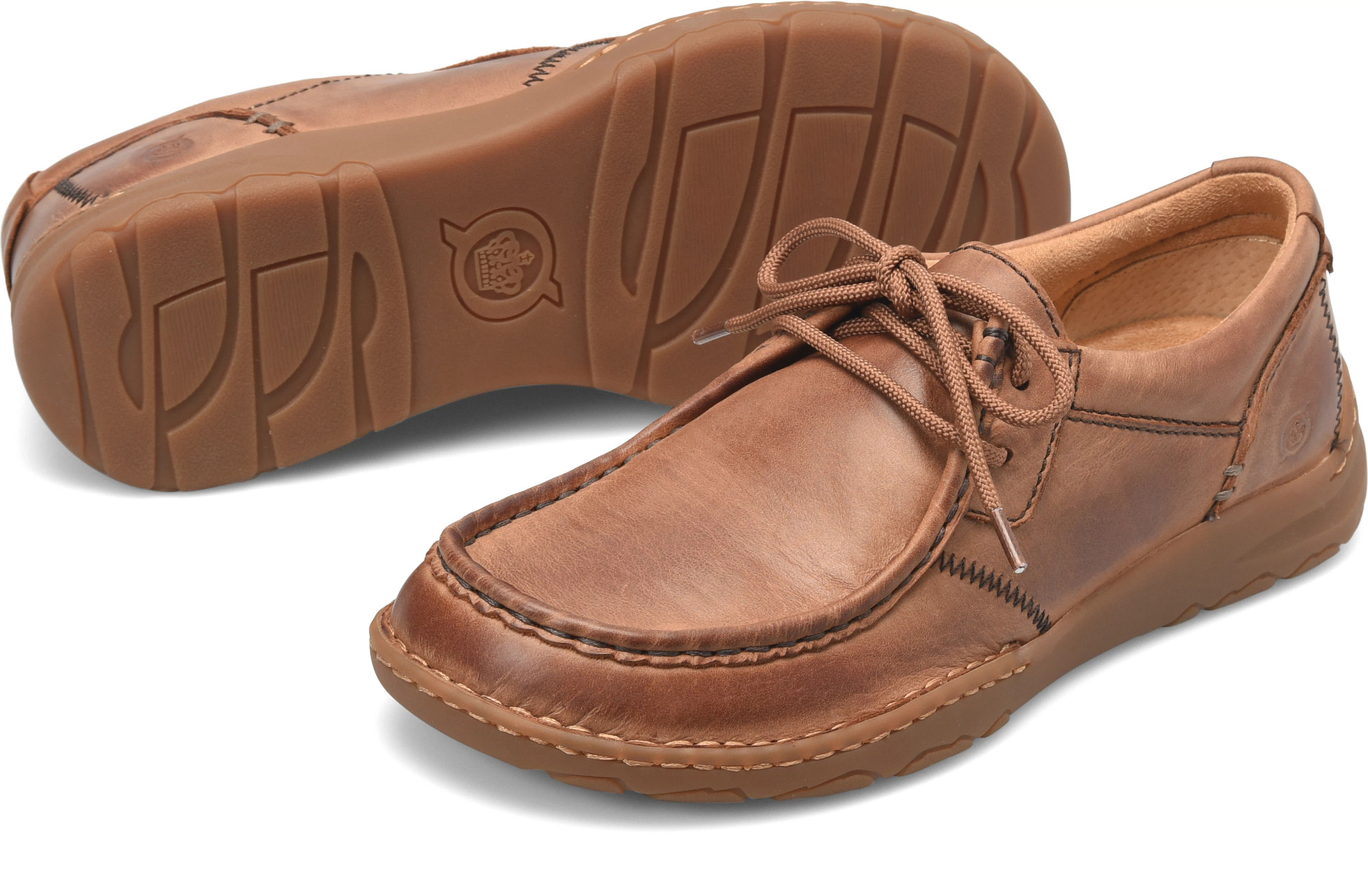 mens brown casual lace up shoes