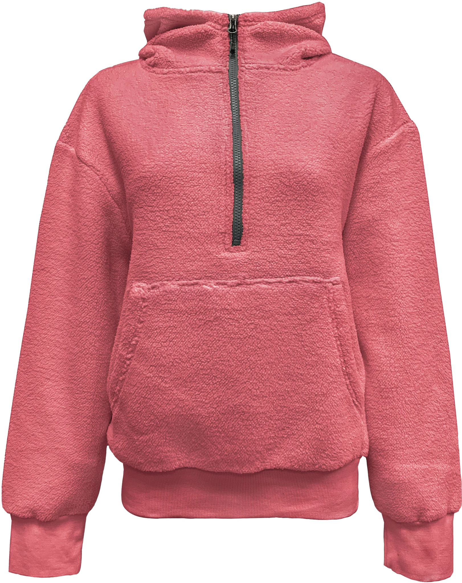 Vs retailer pink sherpa hoodie