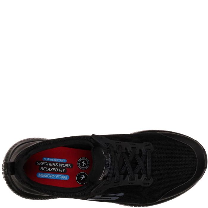 Women's Skechers Work Slip Resistant Memory Foam Squad Super Shoes