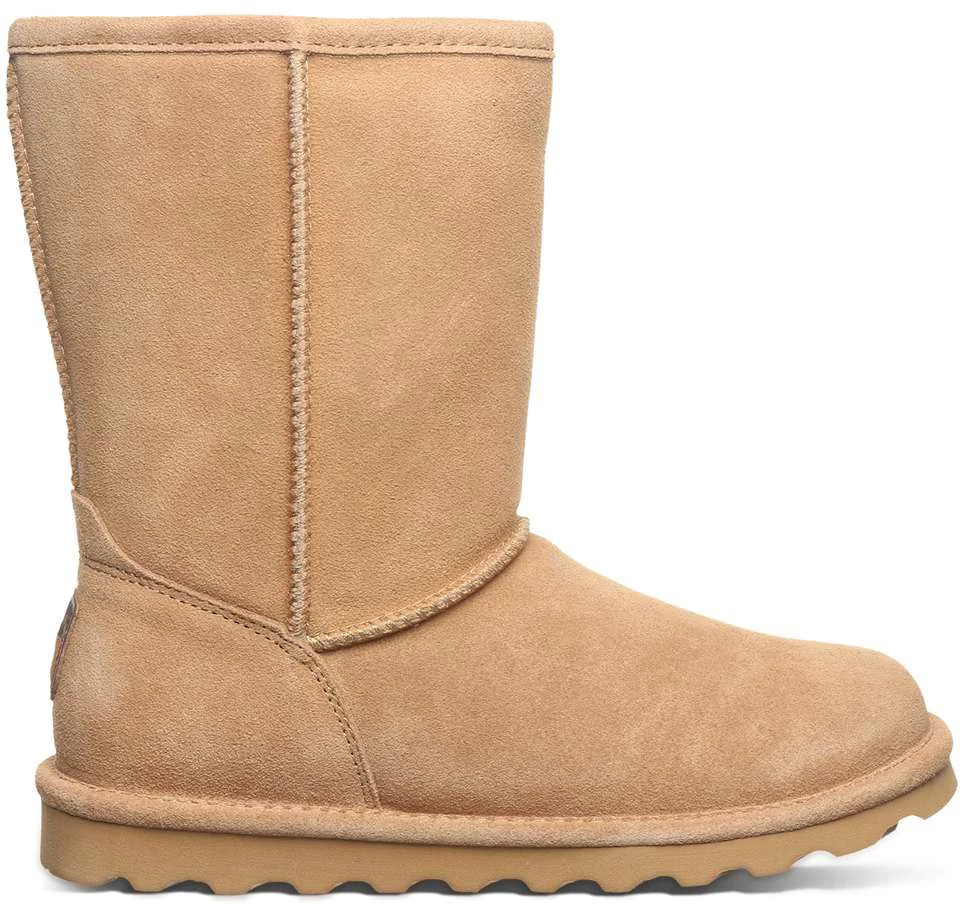 Women's Bearpaw Elle Short Bearcoat shown in Iced Coffee (Brown)