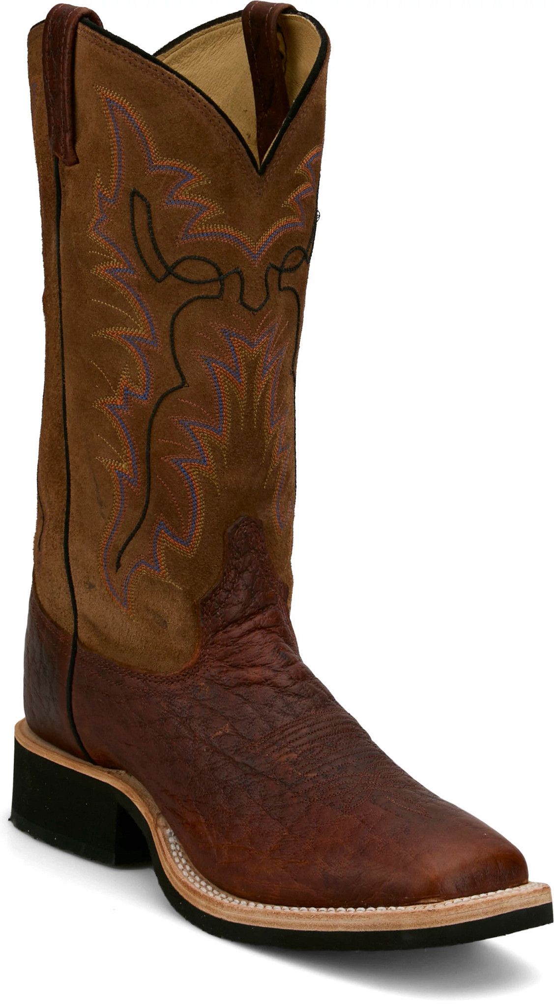 Edmon 13" Western shown in Cognac (Brown)