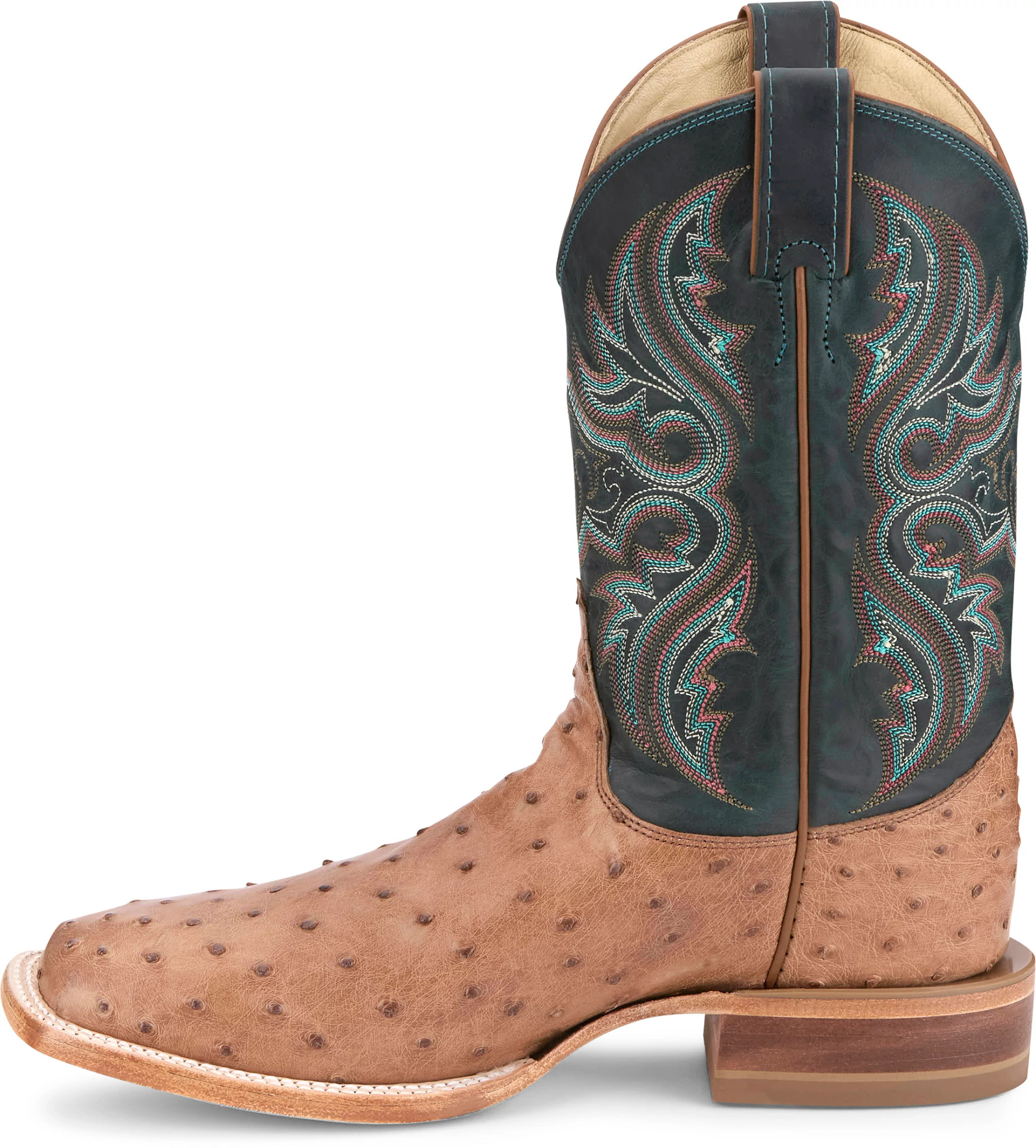 Moseley 11 Full Quill Ostrich Justin Boots