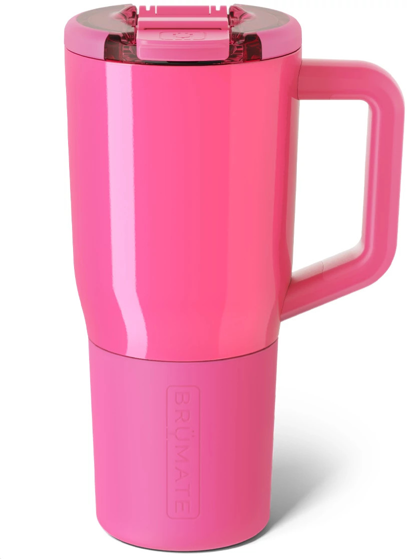 Brumate Muv 25oz Insulated Mug shown in Neon Pink (Pink)