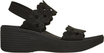 Women's Skechers Parallel Lite Sassy Dayz 2.0 shown in Black (Black)