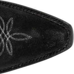 Maybelle 17" Suede shown on model 