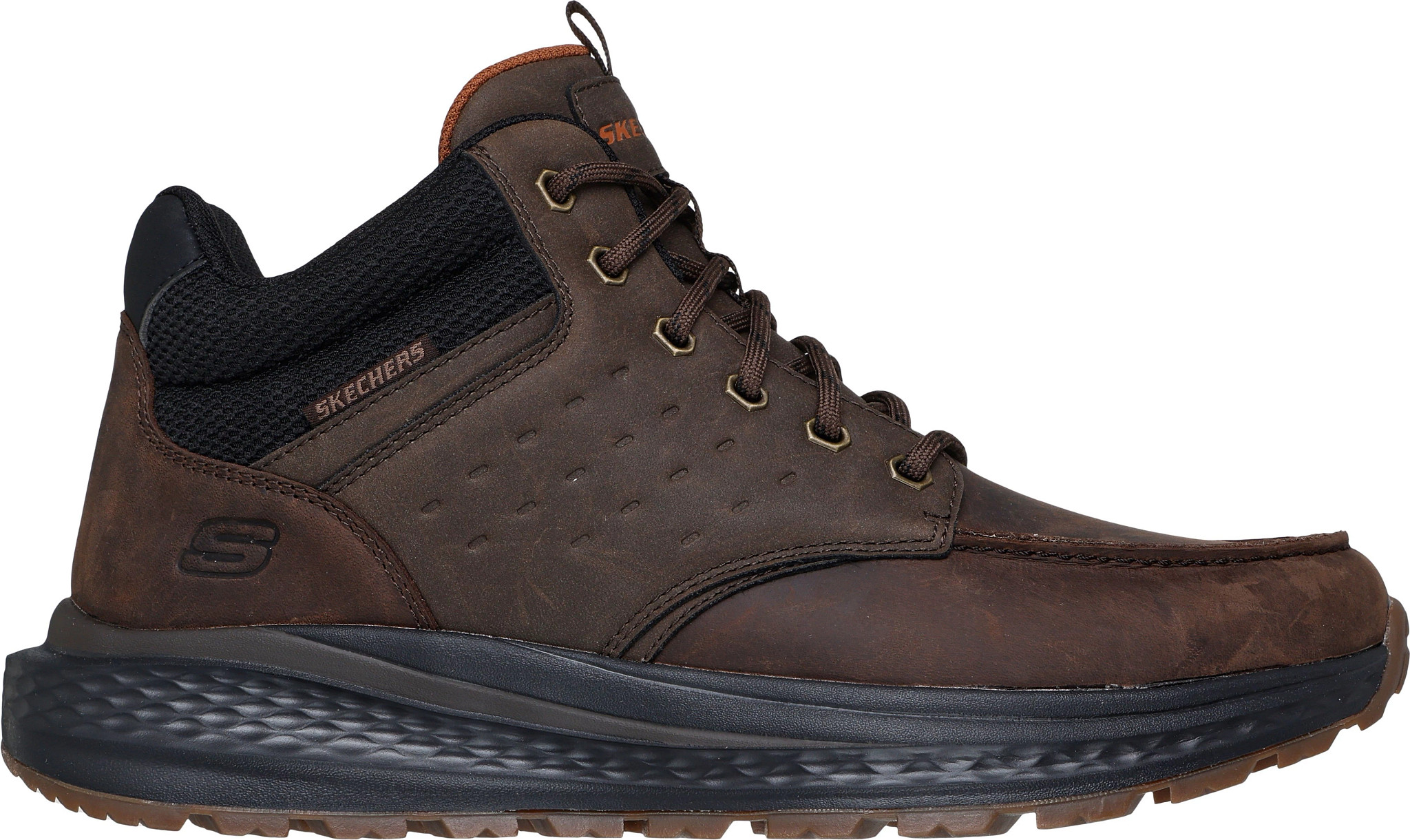 Men's Skechers Slade Ultra Linden shown in Cocoa (Brown)