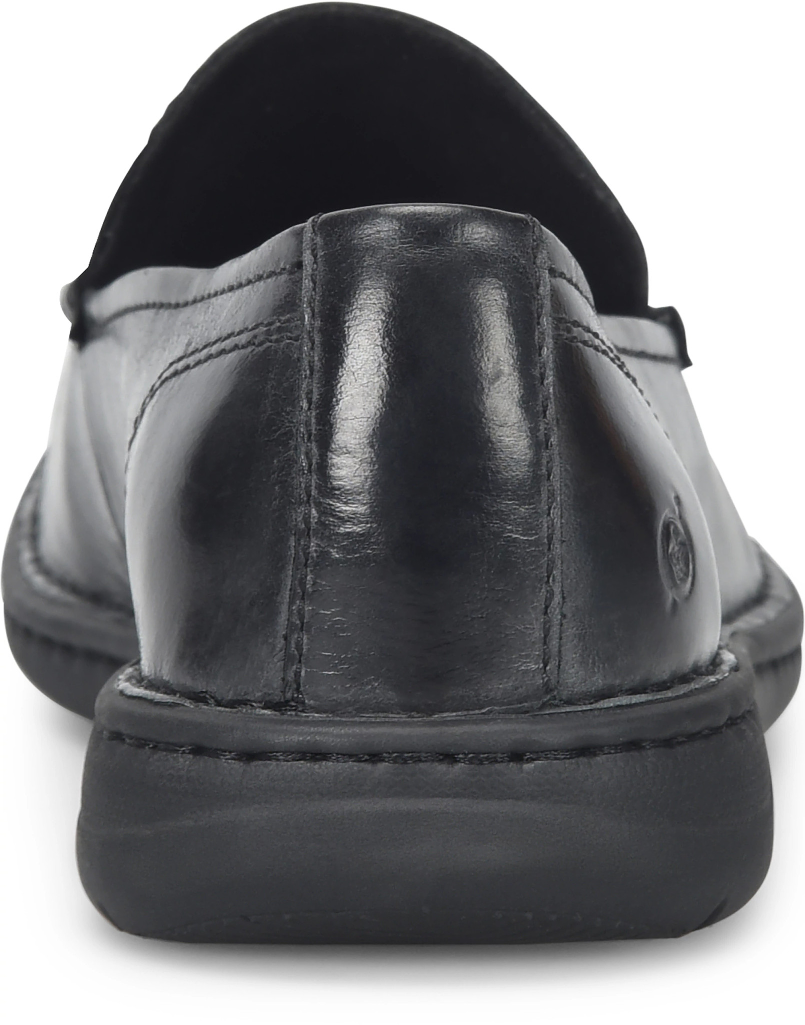 Born Mens Size 9 Thaton Black Full Grain Leather Loafers Shoes Thaton | Born Shoes main image 3