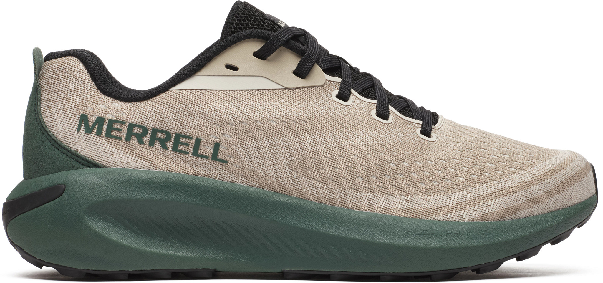 Men's Merrell Morphlite Trail Runner shown in Greige (Brown)