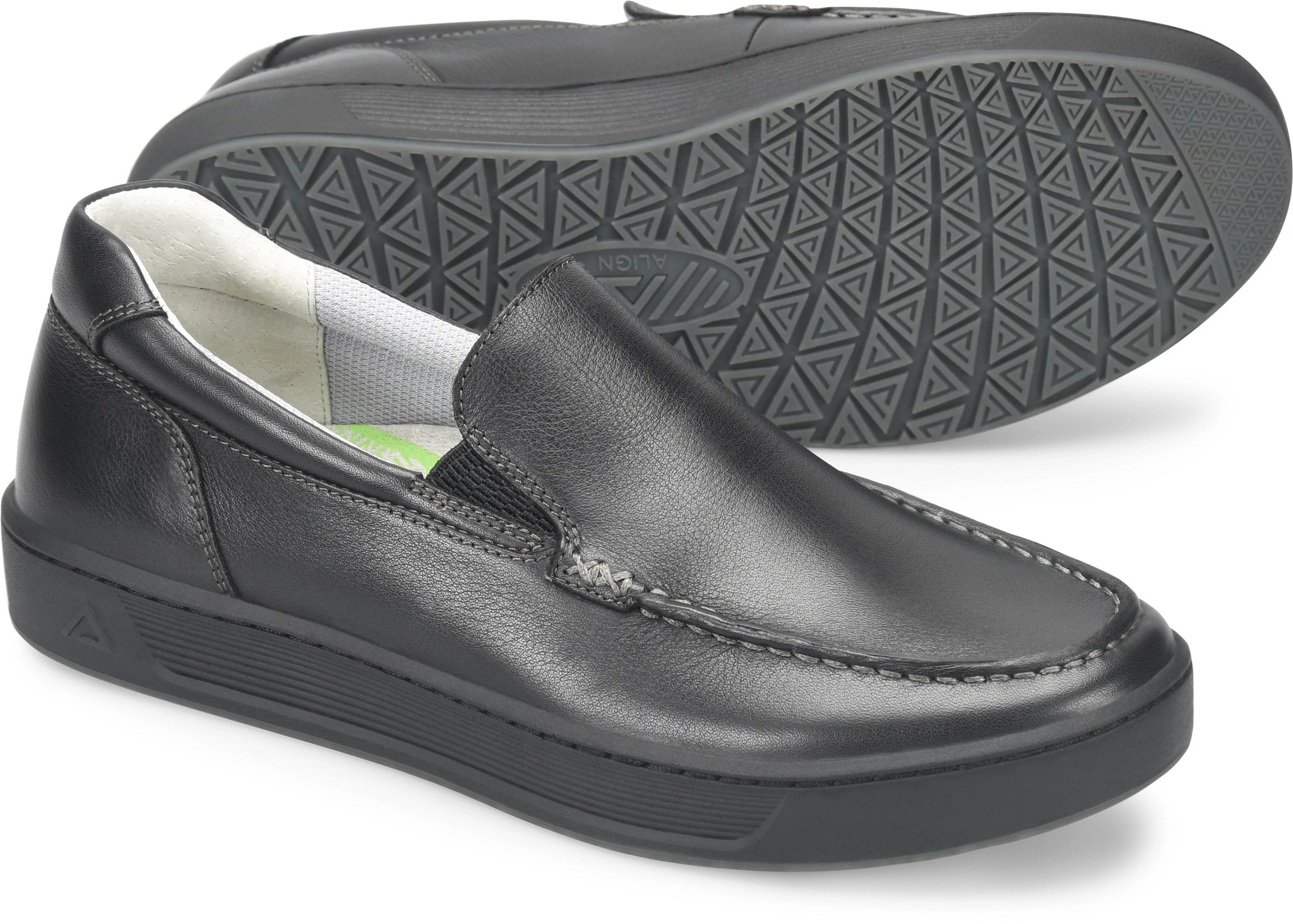 Mens leather nursing on sale shoes