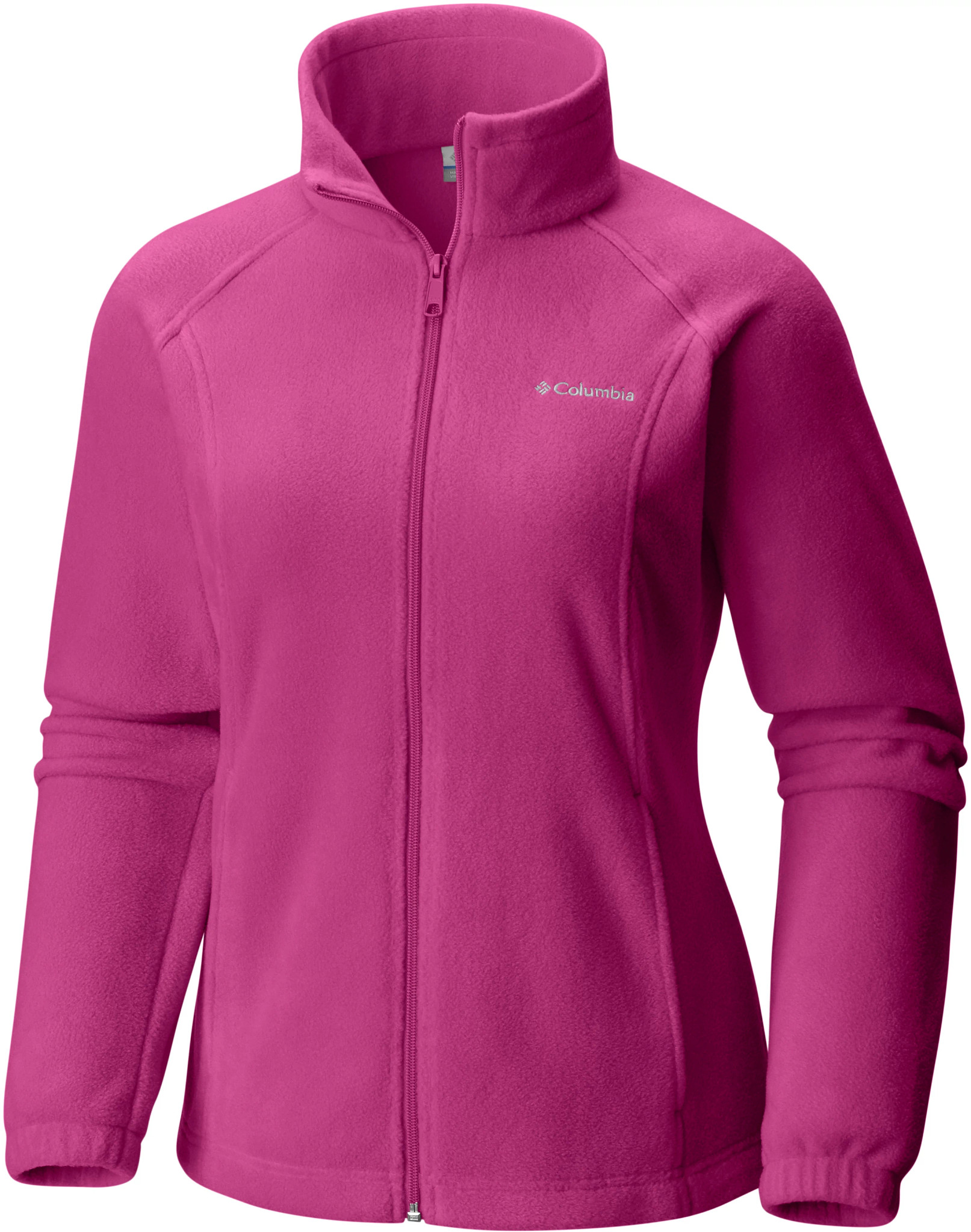Columbia Benton Springs Full Zip Fleece shown in Pink (Pink)