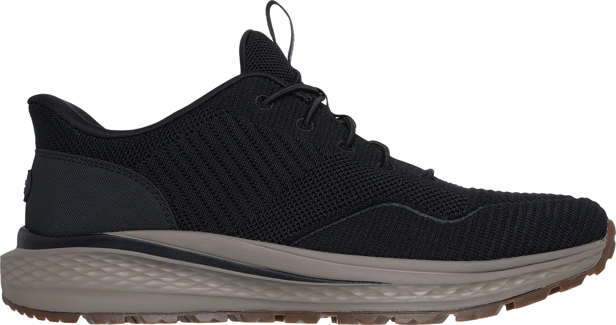 Men's Skechers Slip-Ins Slade Ultra Renwick Bungee Lace shown in Black (Black)