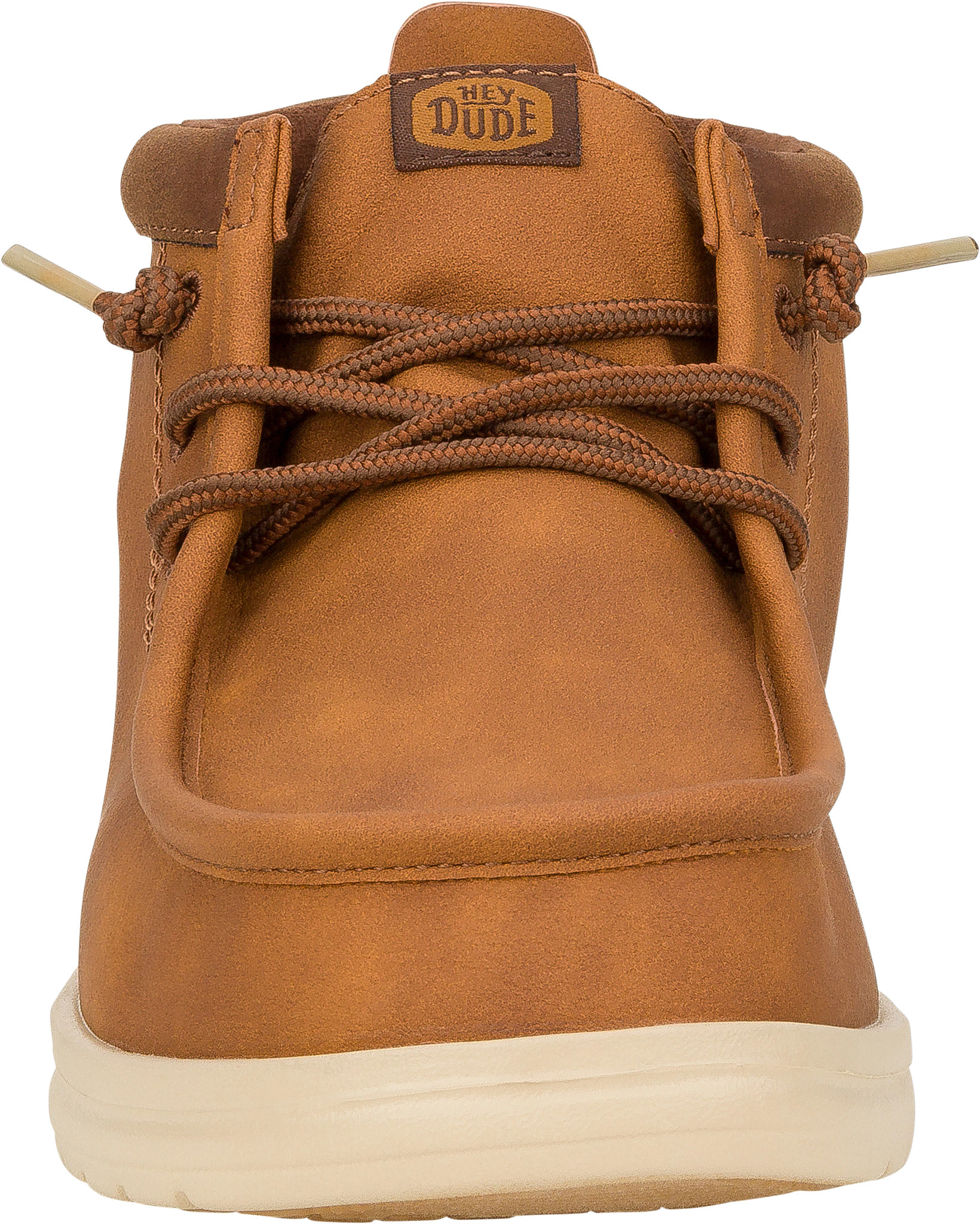 Hey Dude Wally Mid Gripr Moc Toe Boot Cognac | Super Shoes