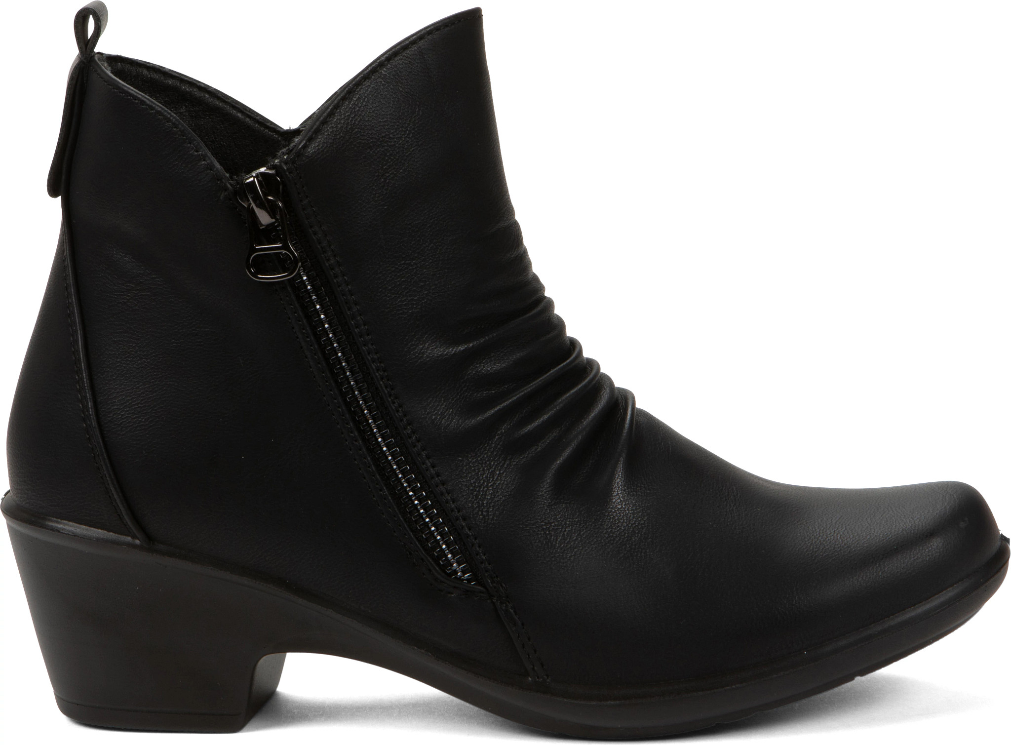 Women's Easy Street Jeanie shown in Black (Black)