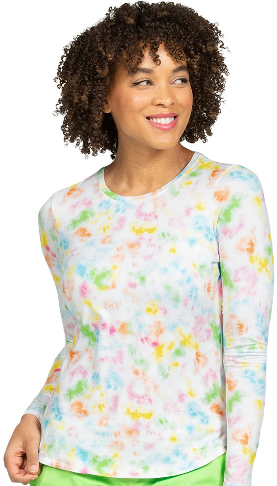 Women's Ava Therese Bella Long Sleeve Cheetah T-Shirt shown in Multi (Prints)