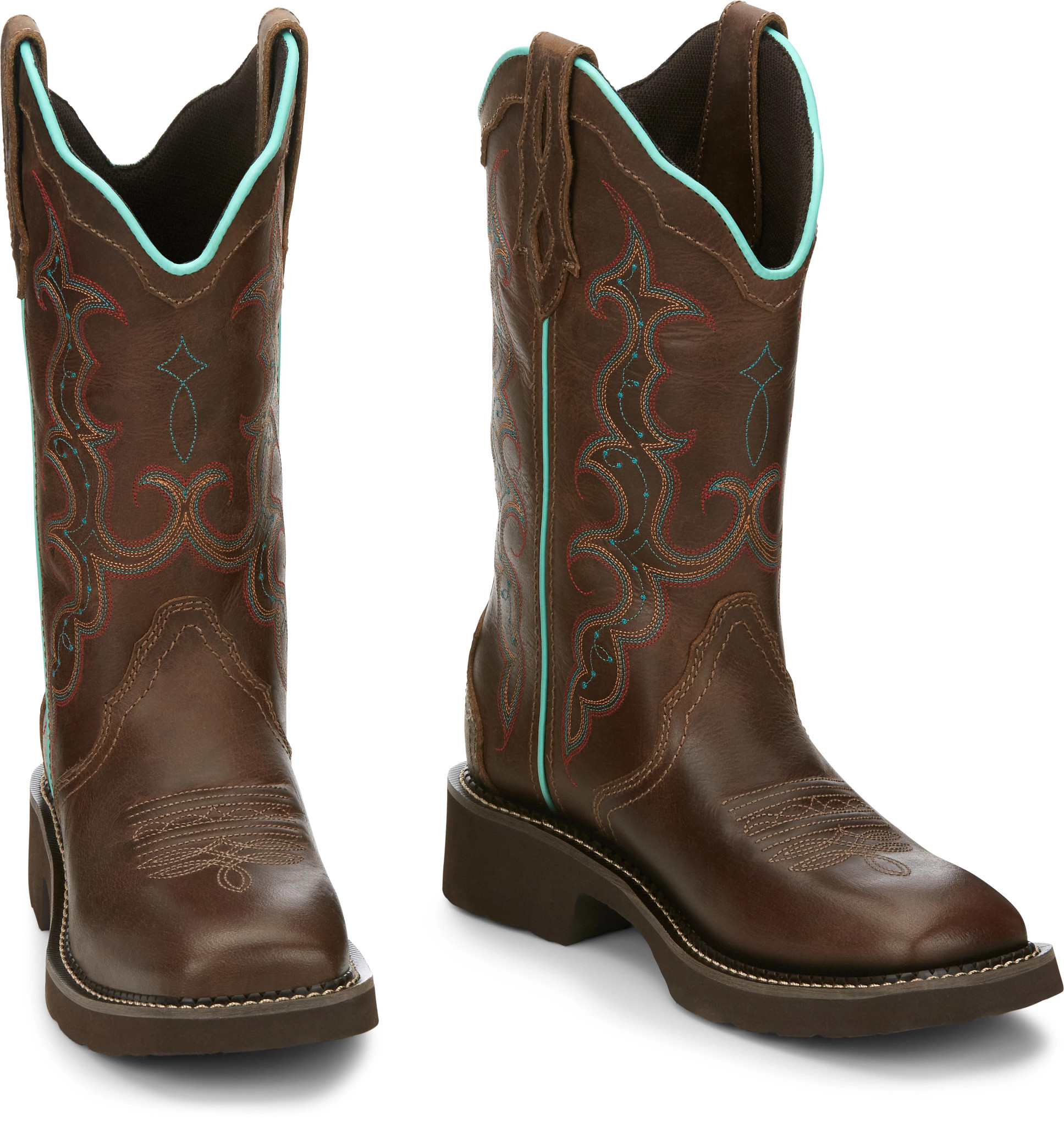 George strait justin boots women's best sale