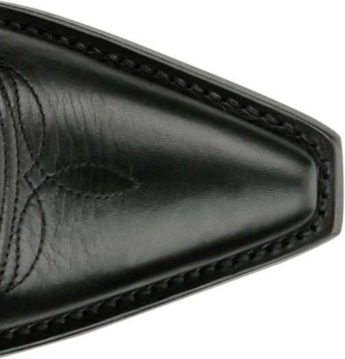 Women's Justin Boots Hart 6" Western shown on model 
