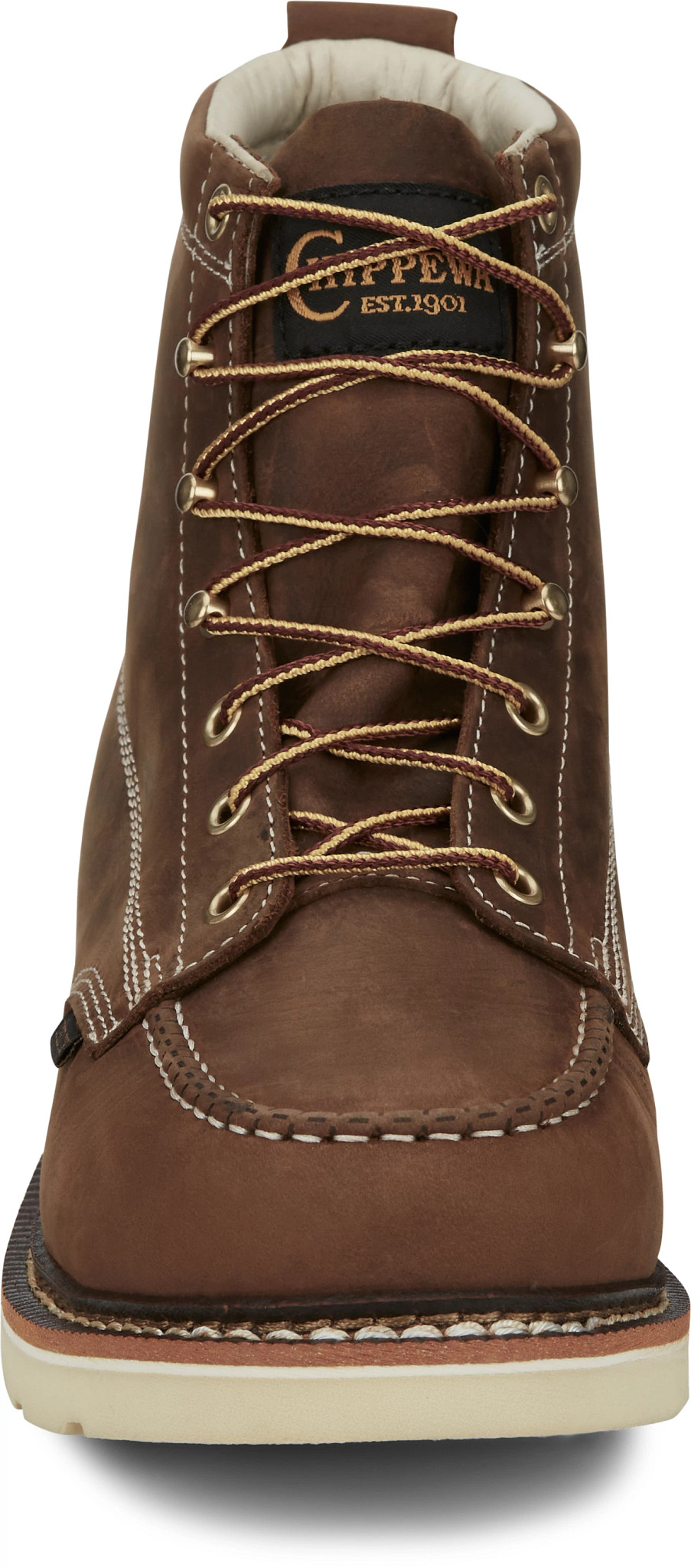 Edge Walker 6 Steel Toe Lace Up Wedge Chippewa Boots