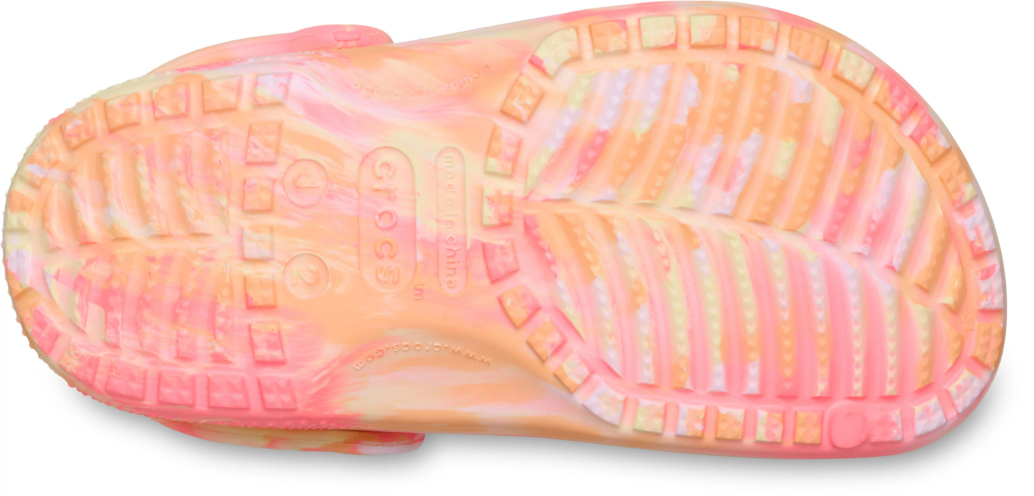 Girl's Crocs Classic Marbled Clog | Super Shoes