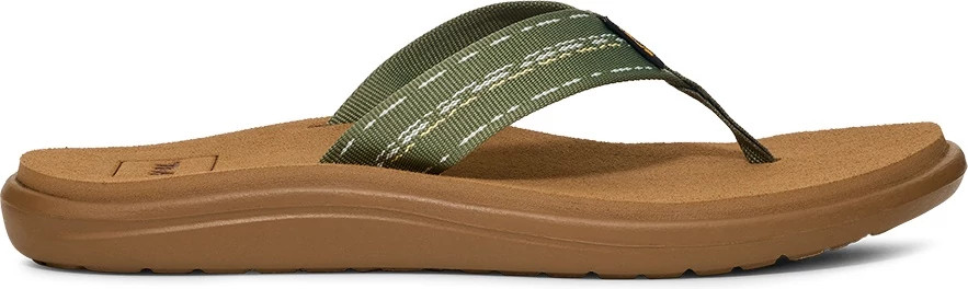 Women's Teva Voya shown in Deep Lichen Green (Green)