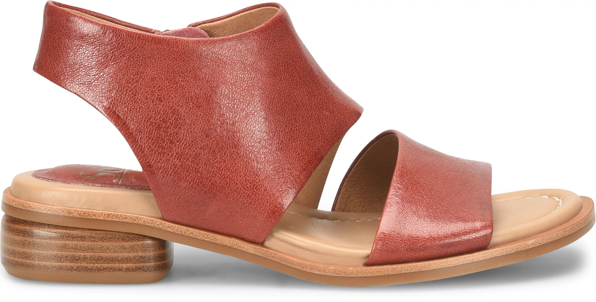 Felicity shown in Desert Rose (Red)