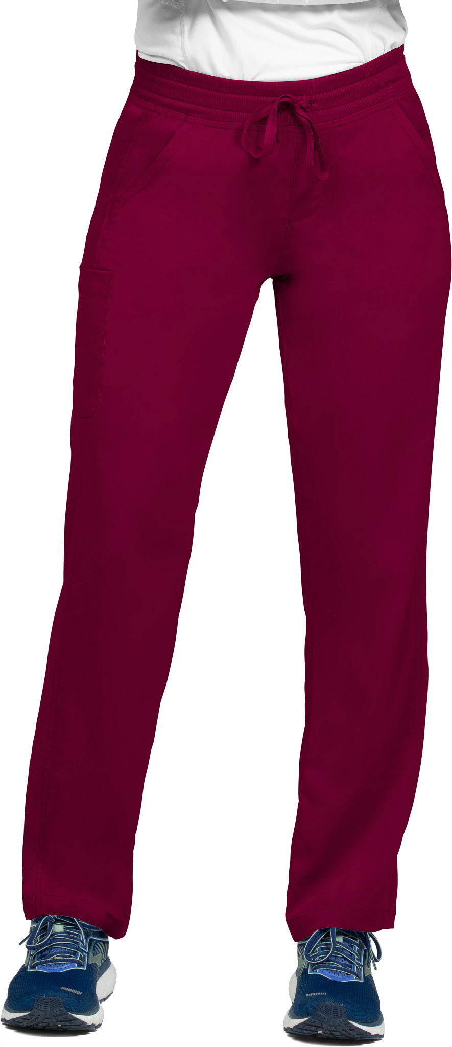 Women's Willow Brook Bella Cargo Pant Petite shown in Burgundy (Burgundy)