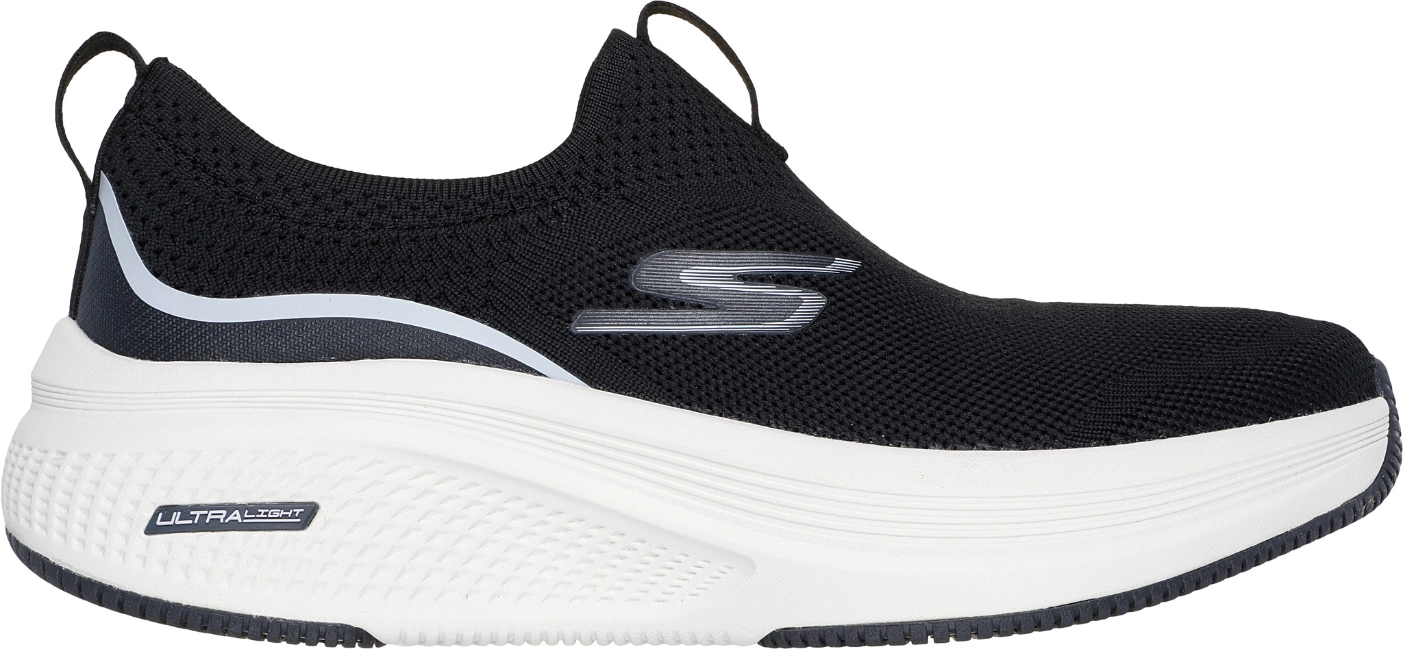 Women's Skechers Gorun Elevate Cadena shown in Black (Black)