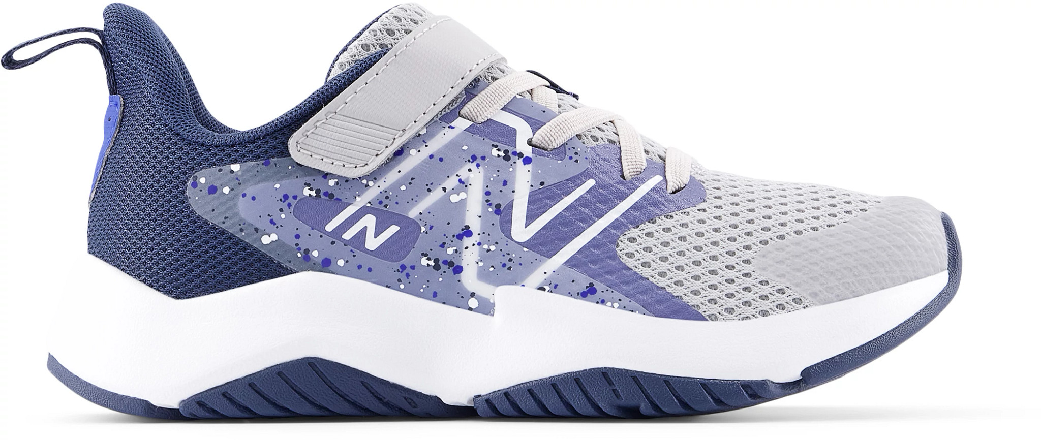 Boy's New Balance Rave Run Runner shown in Raincloud/Dreamstate/Nb (Multicolor)