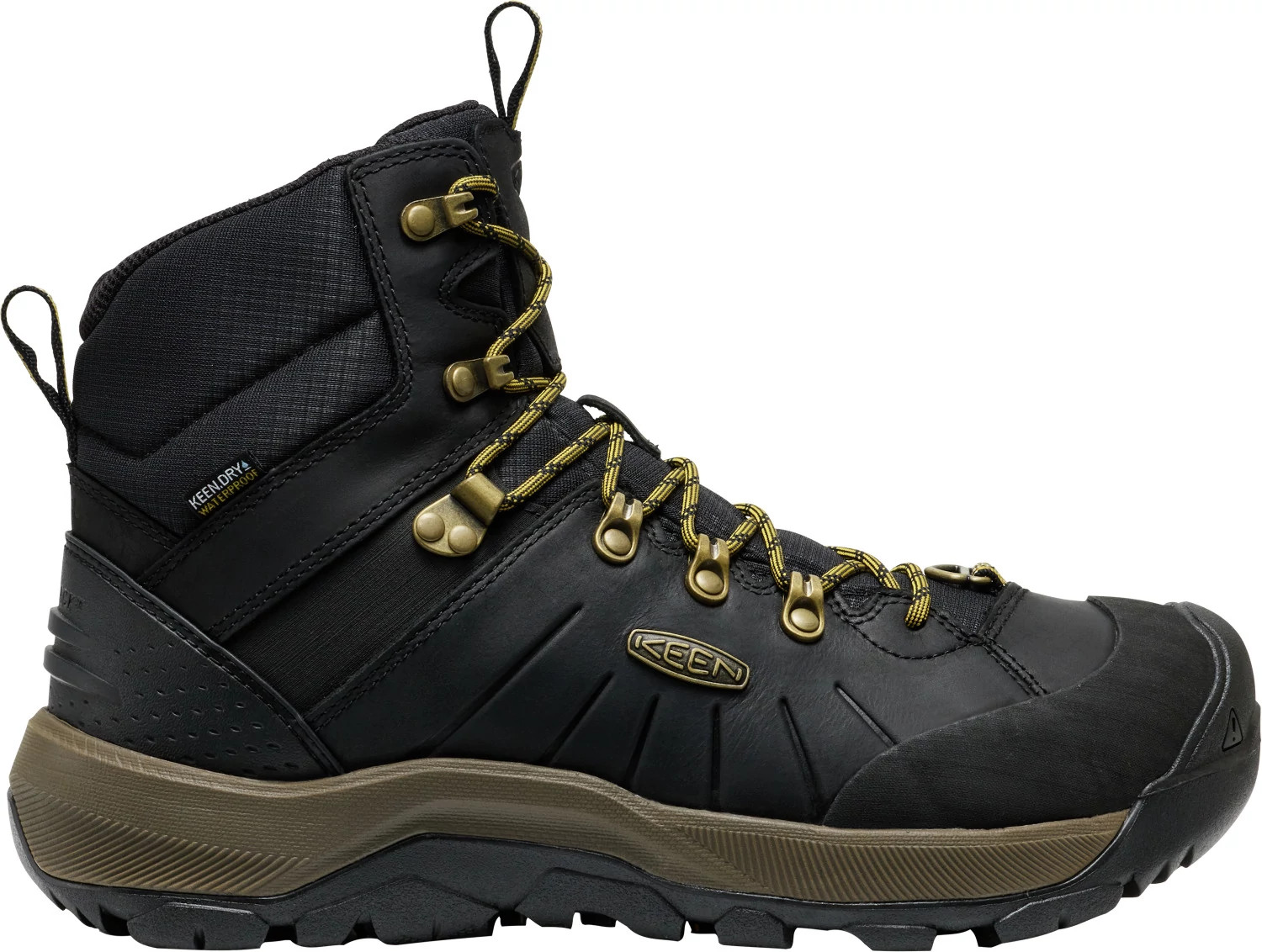 Men's Keen Utility Waterproof 200g Revel Iv Polar Bugaboot shown in Black (Black)