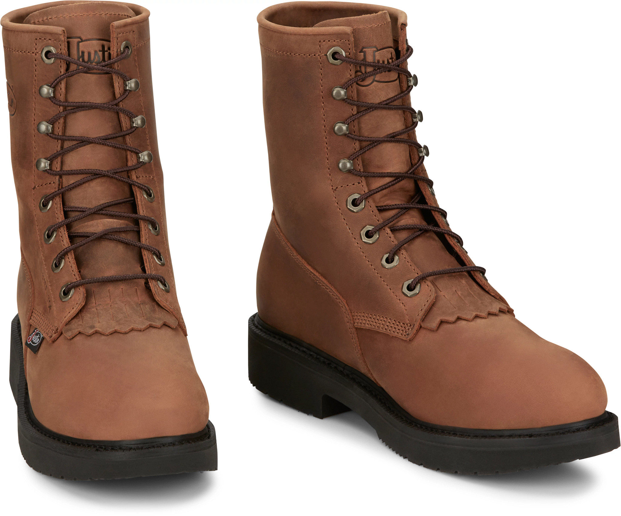 Ariat lace up steel clearance toe boots