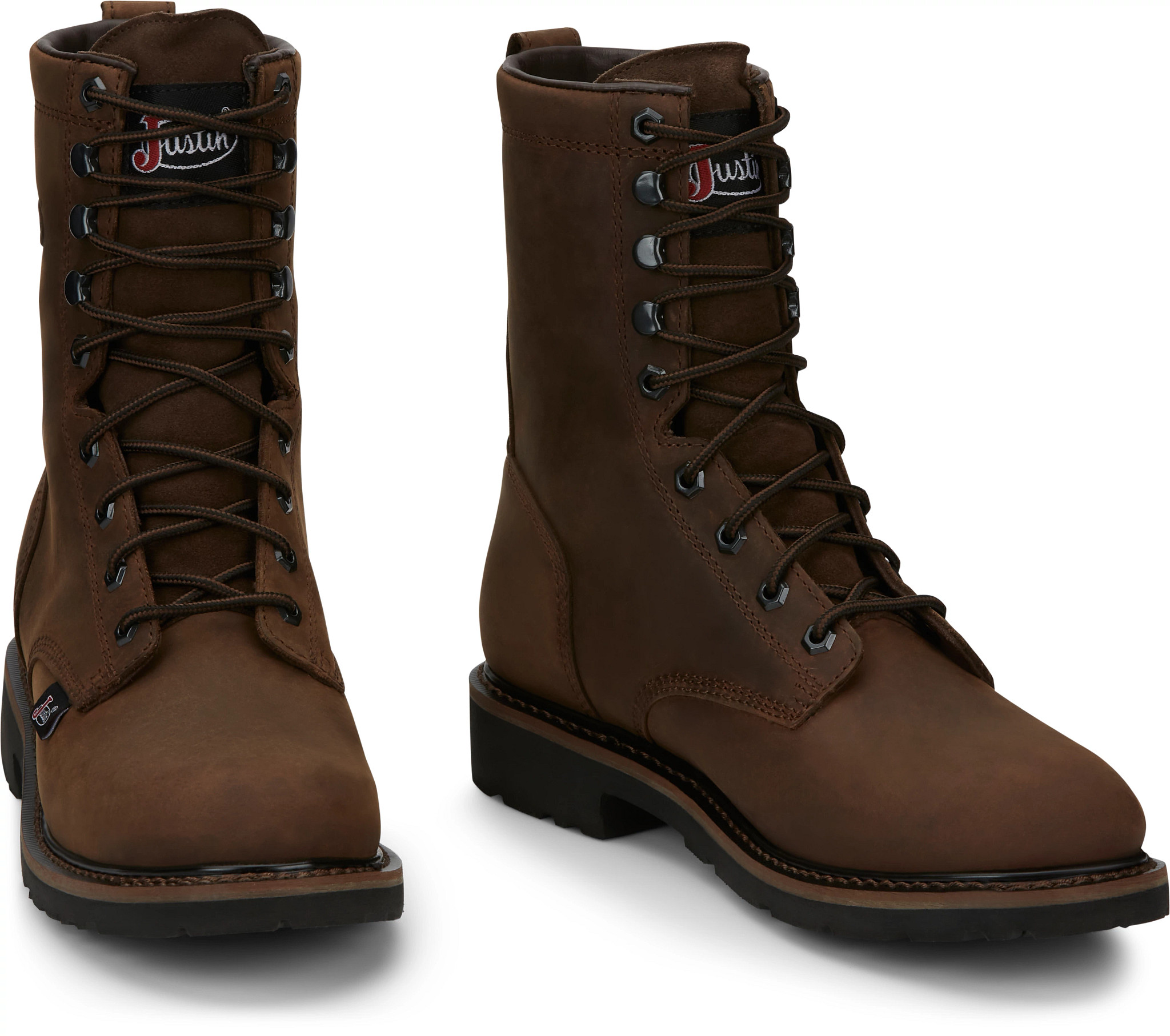 Justin waterproof lace up boots on sale