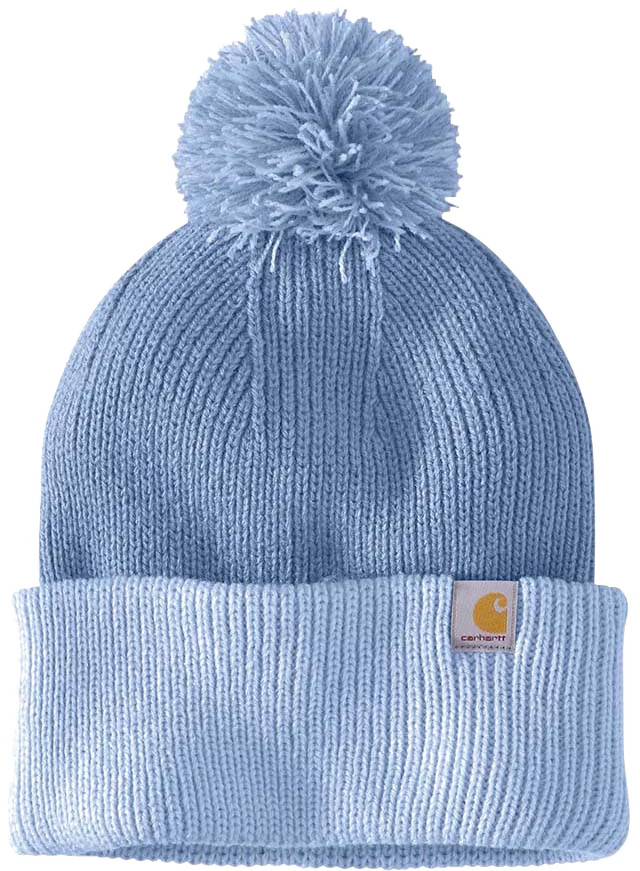 Carhartt Knit Pom Pom Cuffed Beanie Super Shoes