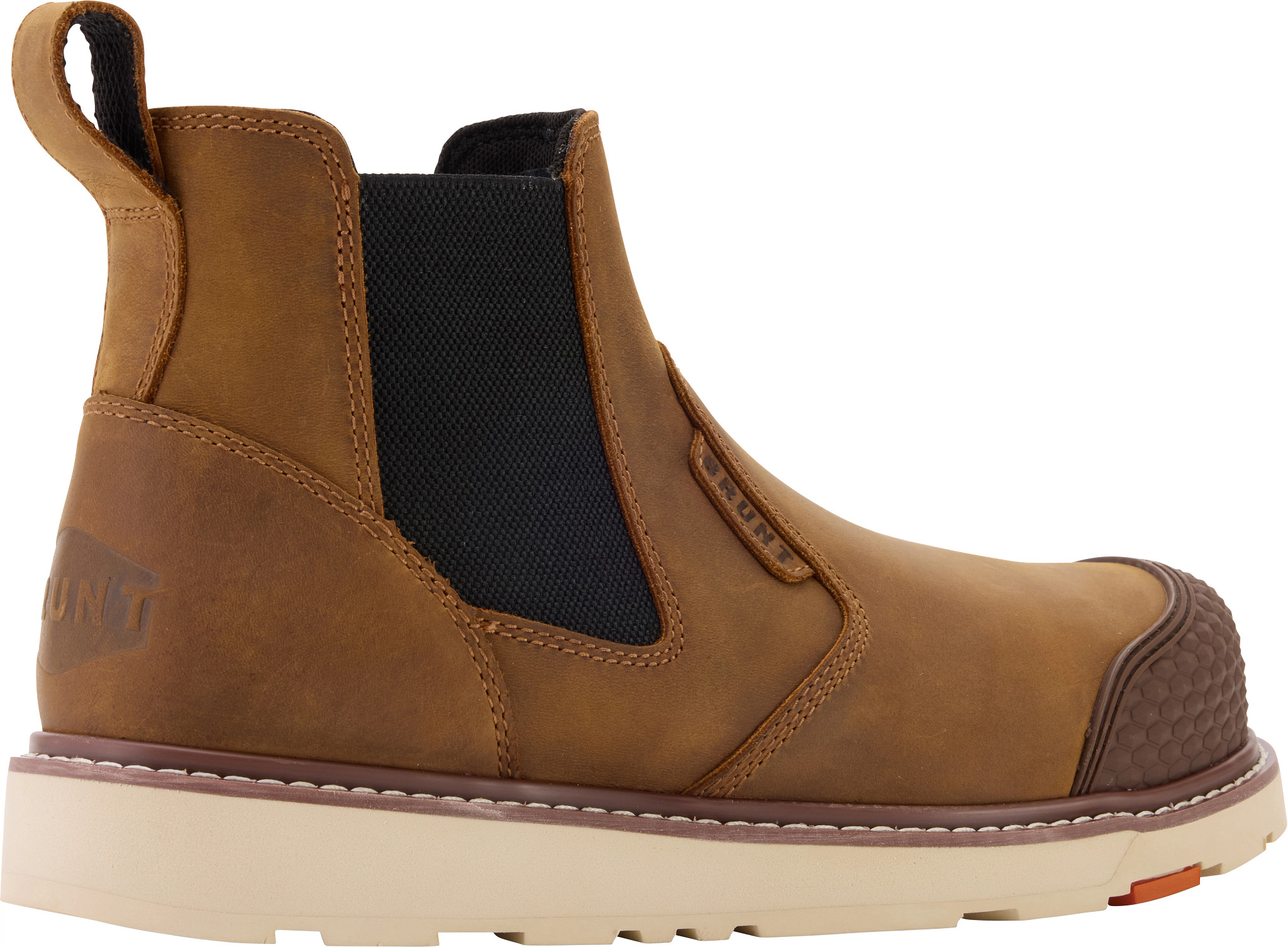 BRUNT オムニバーナ Men's Brunt Workwear Ohman Brunt Toe Composite Toe Chelsea