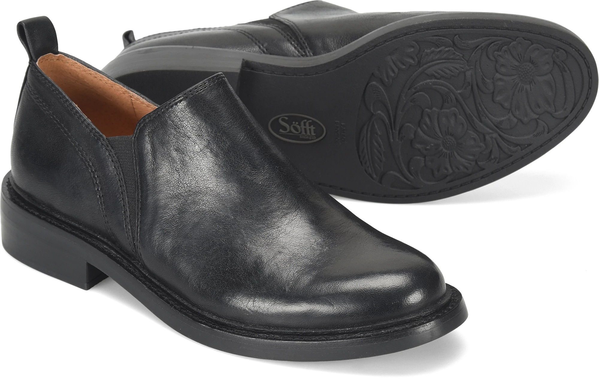 (取寄) ソフト レディース ネイズベリー Sofft women Naisbury Black Naisbury II | Sofft Shoe