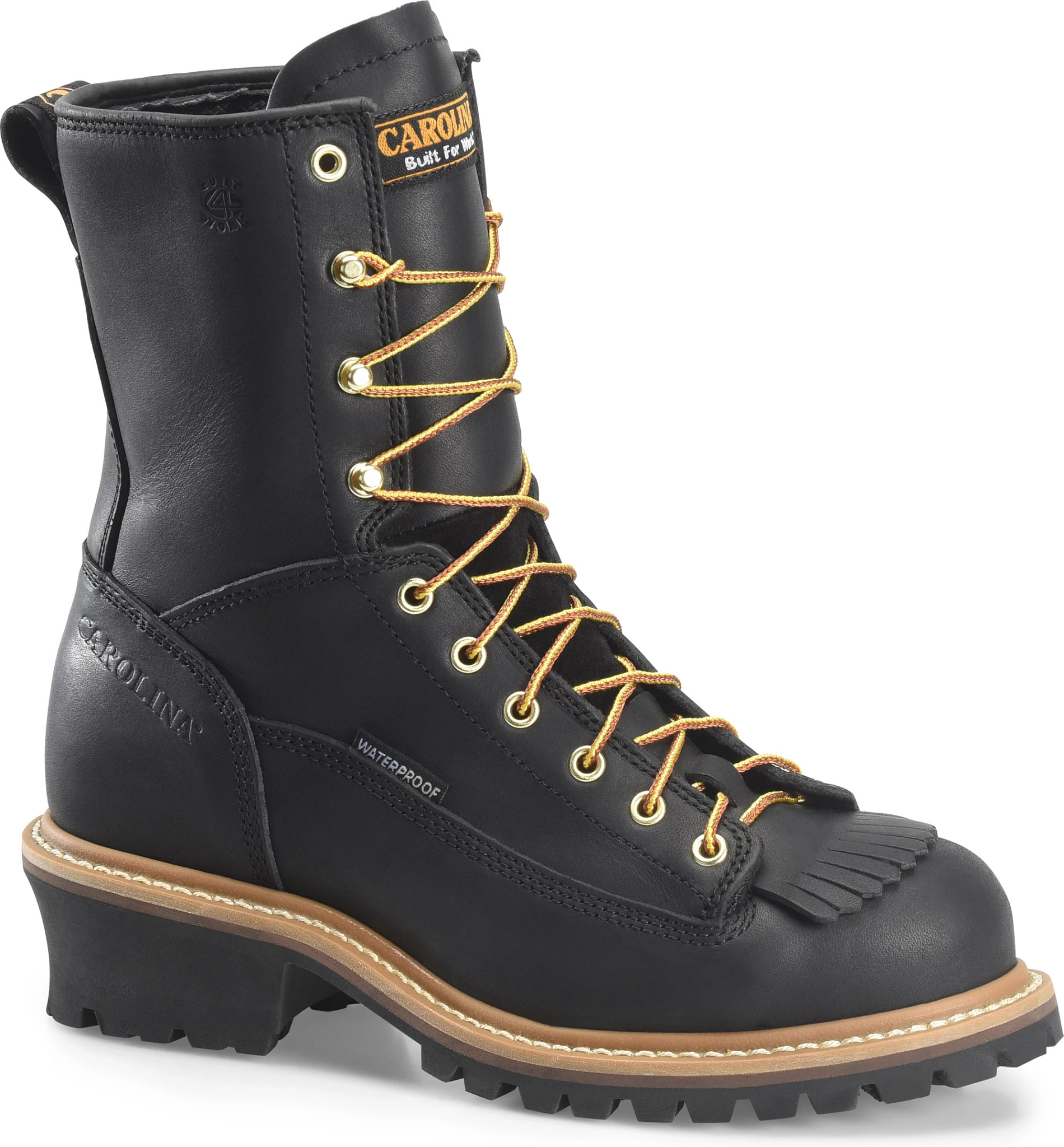 Men's soft toe store logger boots