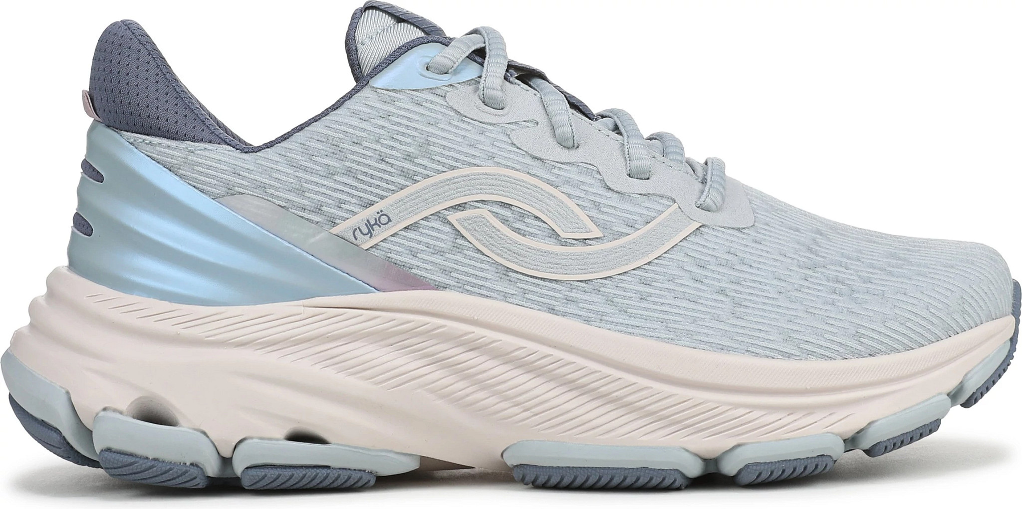 Women's Ryka Devotion X Max 2 Walker shown in Blue/Multi (Blue)