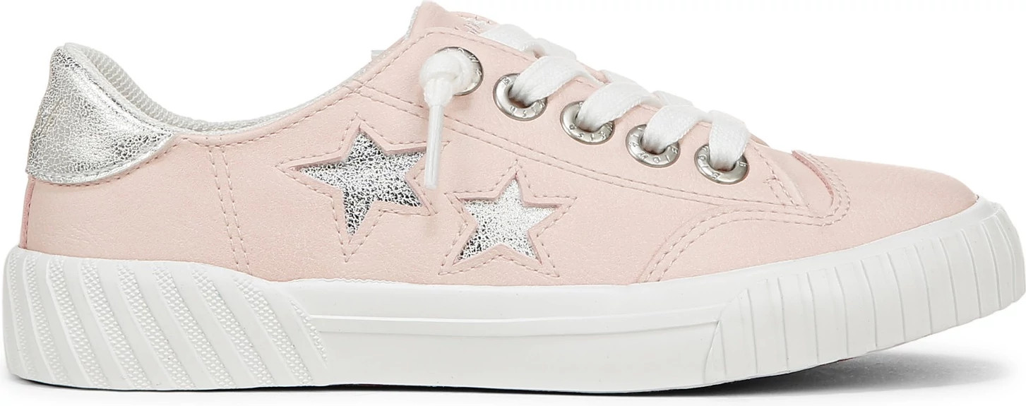 Girl's Blowfish Malibu Wander Star shown in White/Rose (Pink)