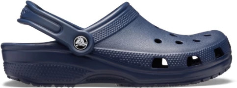 Women's Crocs Classic Clog shown in Navy (Blue)