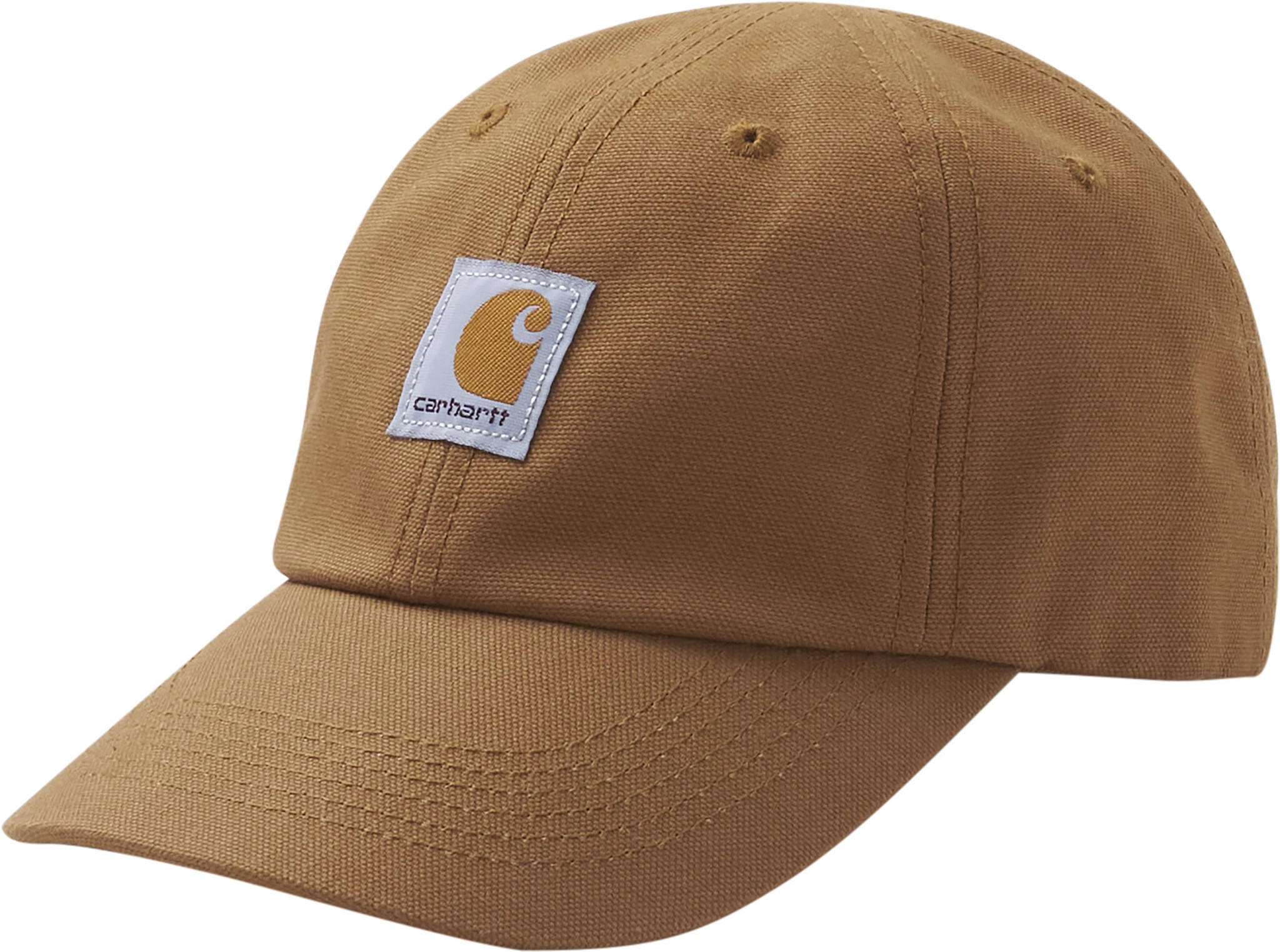 Boy's Carhartt Canvas Hat shown in Brown (Brown)
