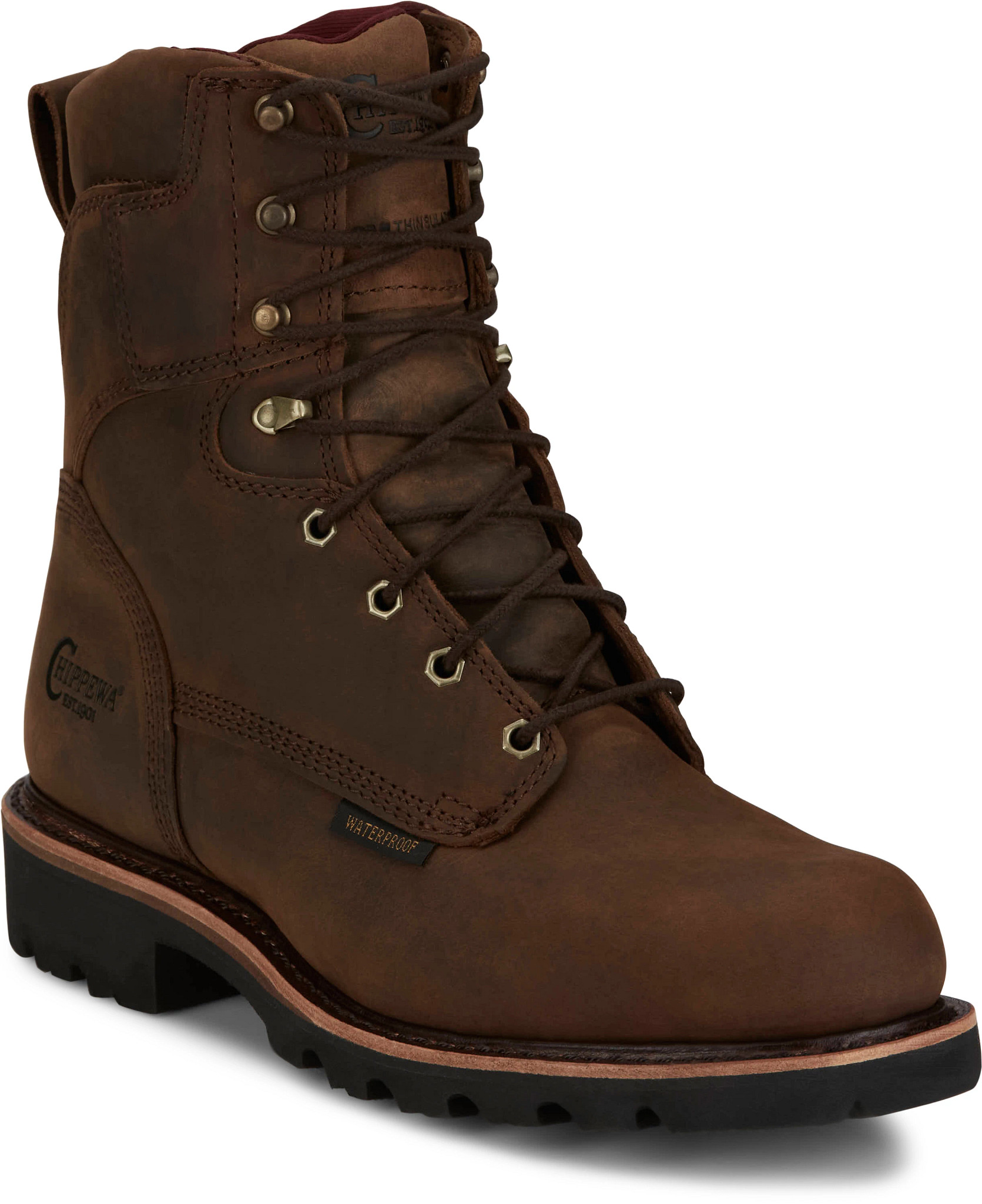 Chippewa super logger deals boots on sale