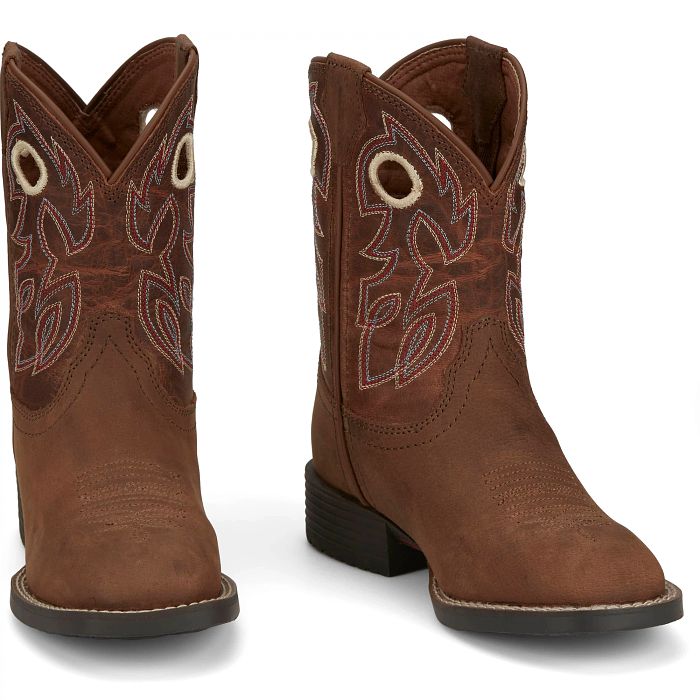 Garance Café Botte Homme en cuir Camarguaises | La Botte Gardiane Garance Café Botte Homme en cuir Camarguaises | La Botte Gardiane