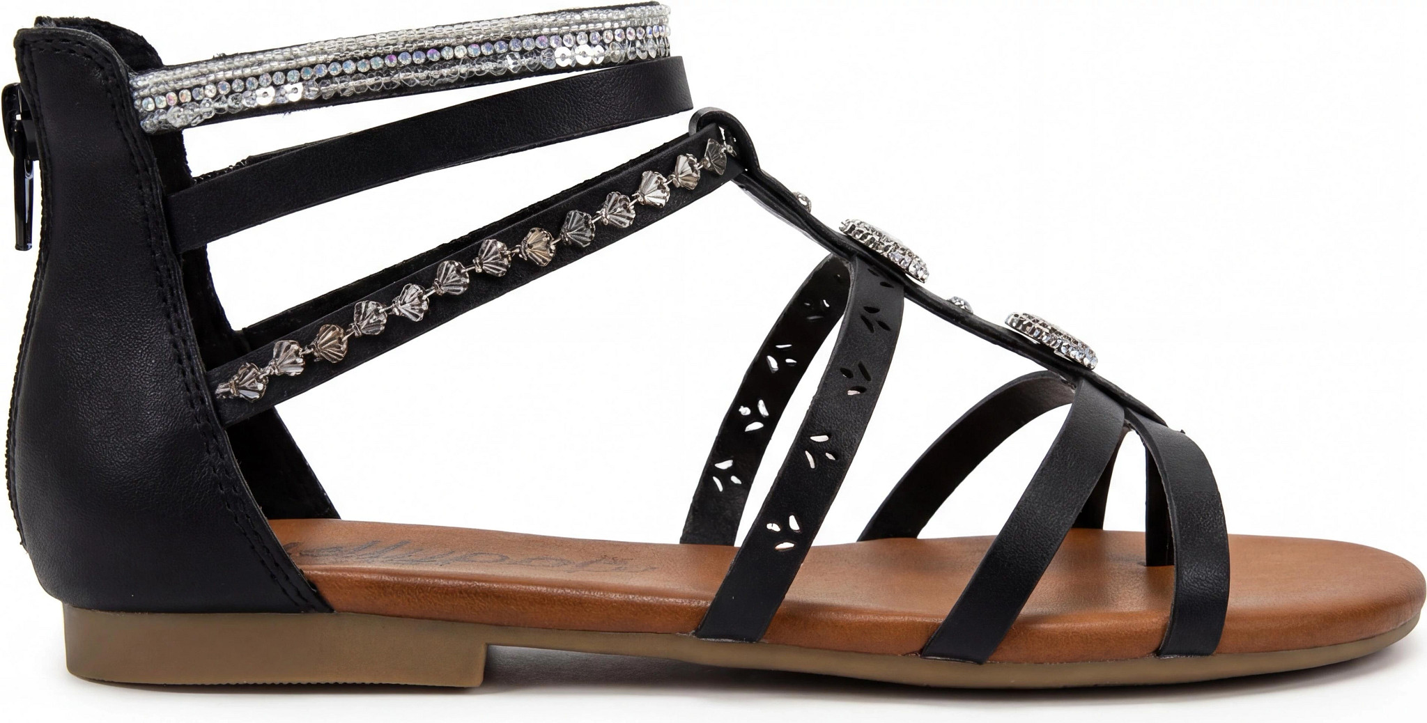 Women's Jellypop Makya shown in Black (Black)
