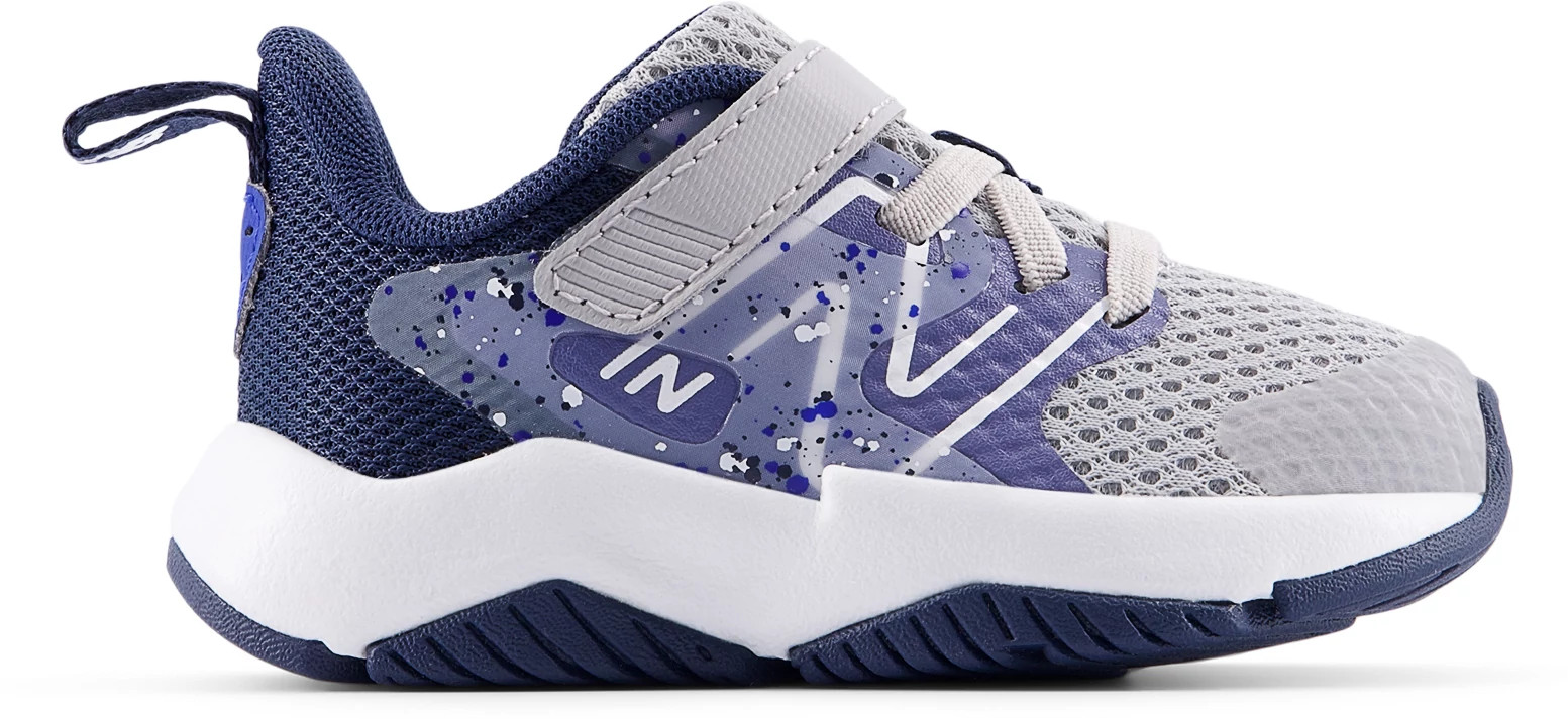 Toddler Boy's New Balance Rave Run Runner shown in Raincloud/Dreamstate/Nb (Multicolor)