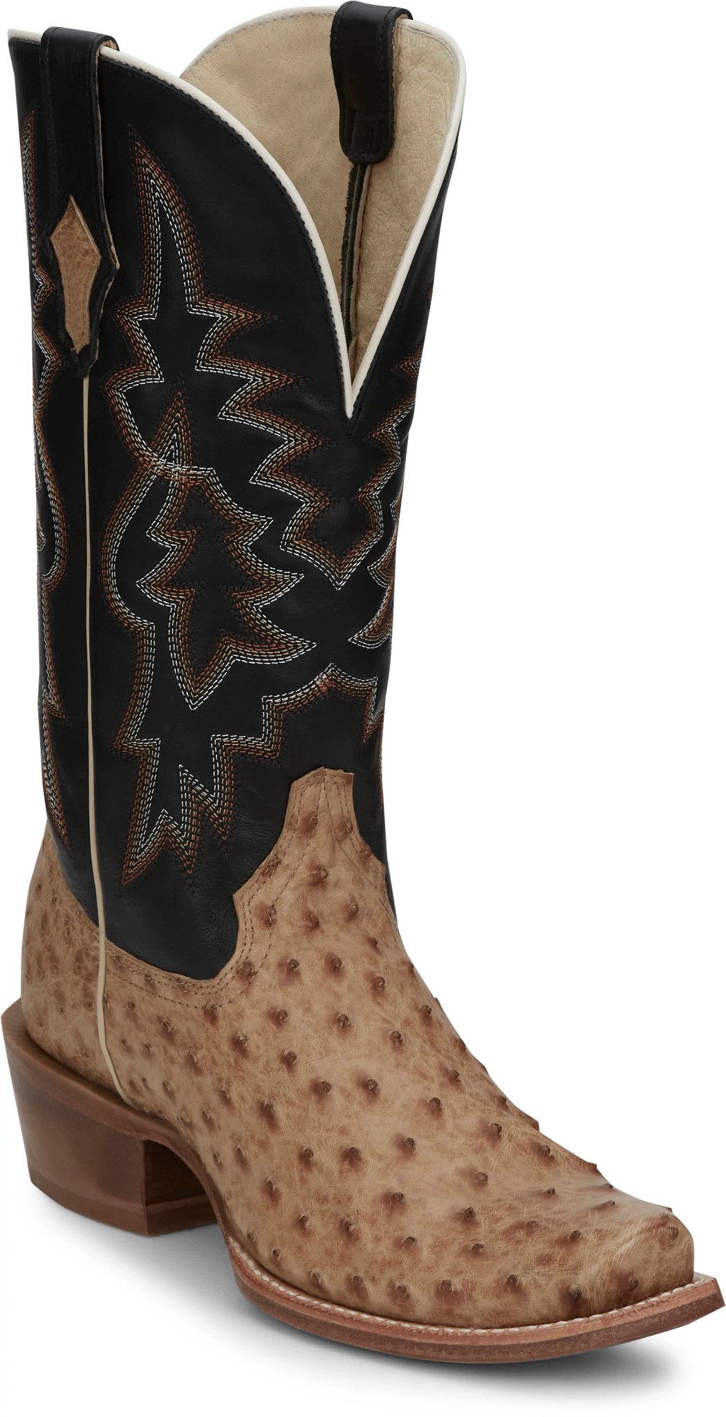 Rylen II 13" Full Quill Ostrich shown in Umber (Brown)
