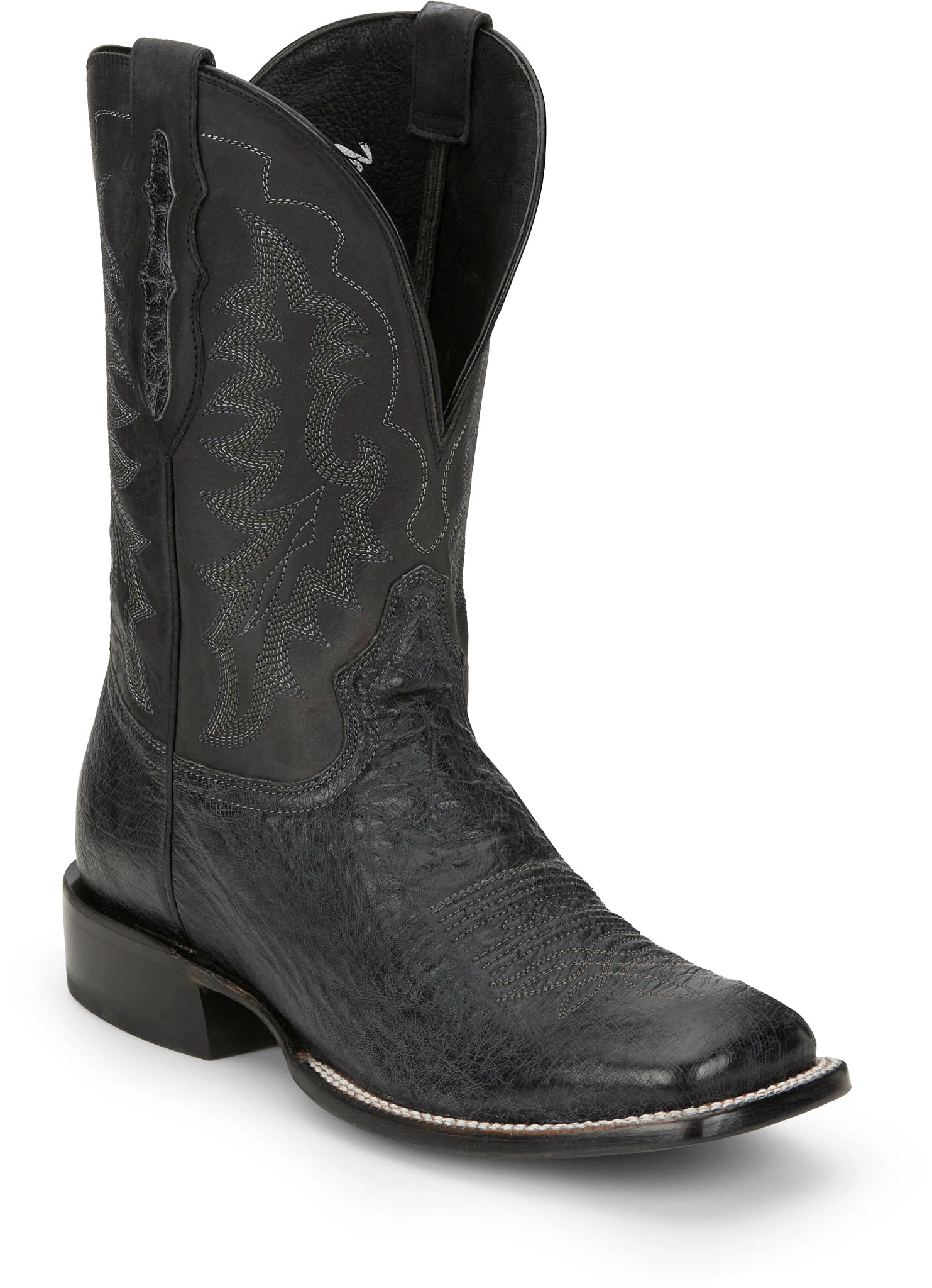 Rancho 11" Smooth Ostrich se muestra en la Charcoal (Gris)