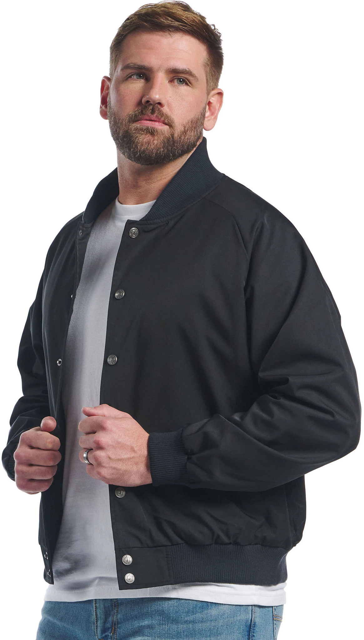 Logo Bomber Jacket | Justin Boots