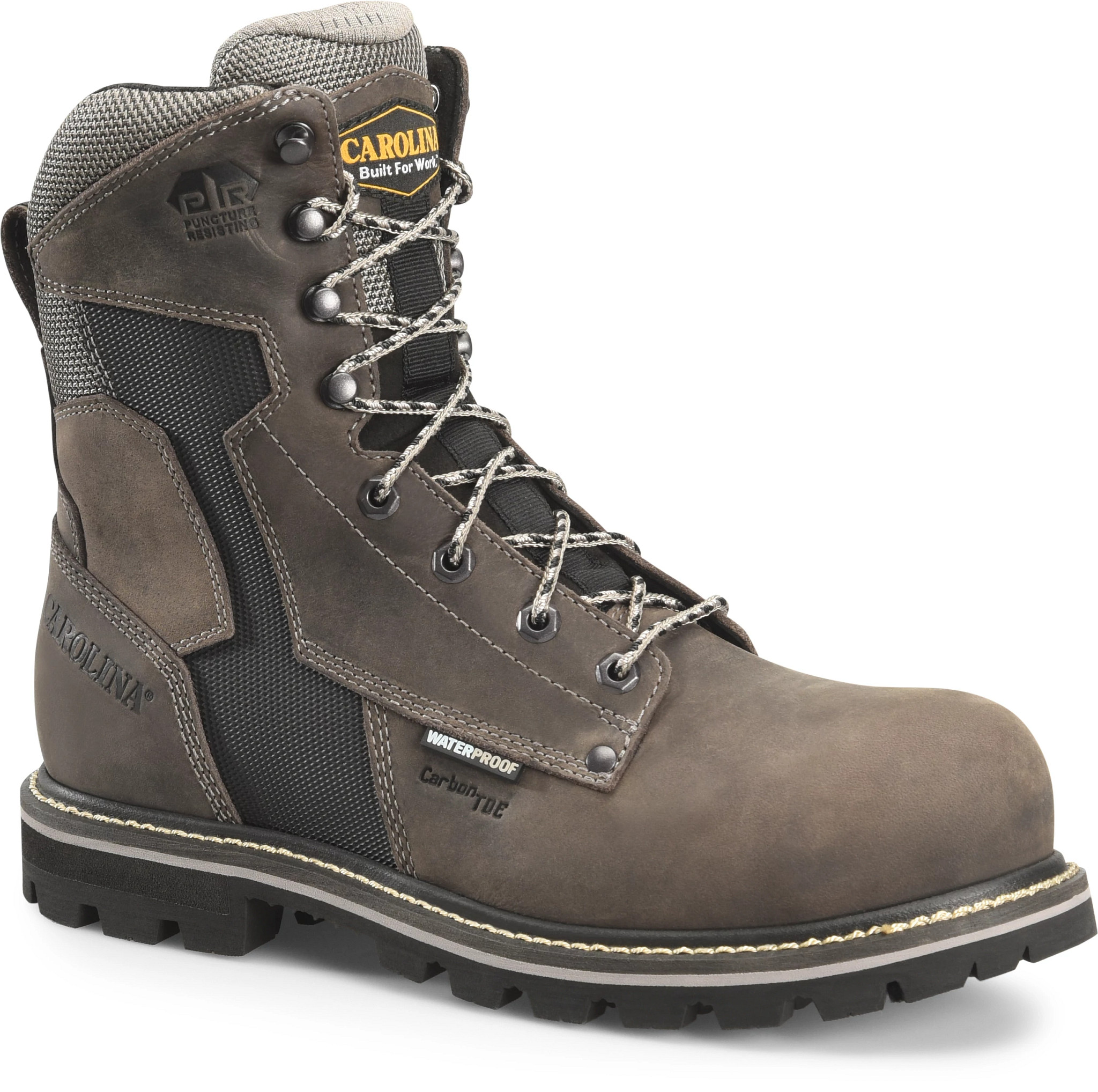 8 inch composite shop toe work boots